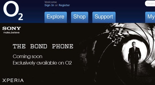 อดตลอด… Xperia T รุ่นพิเศษ “007 – The Bond Phone” ขายเฉพาะที่อังกฤษ