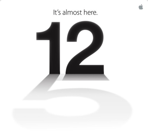 Update!!! งานเปิดตัว iPhone 5 พบกันเที่ยงคืนวันที่ 12 กันยายน!!!
