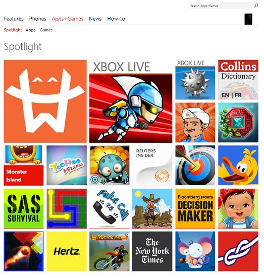 เปลี่ยนชื่ออย่างเป็นทางการ Windows Phone Marketplace เป็น Windows Phone Store