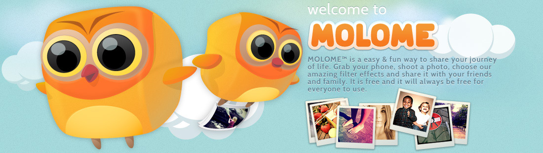 MOLOME แอพพลิเคชั่นถ่ายและแชร์ภาพสวยๆ พร้อมใช้แล้วบน Android, BlackBerry และ Nokia