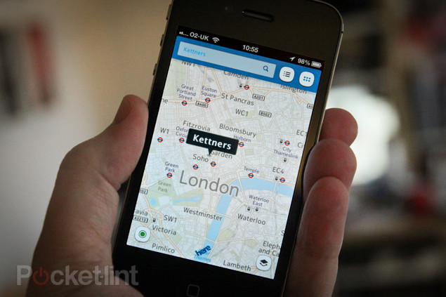 HERE by Nokia เปิดตัวสำหรับระบบ iOS เรียบร้อยแล้ว