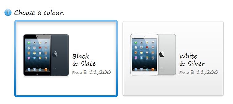 Apple Online Store ประเทศไทย เปิดรับสั่งจอง iPad mini / iPad with Retina และ iPhone 5 พร้อมอัพเดท iOS 6.0.1