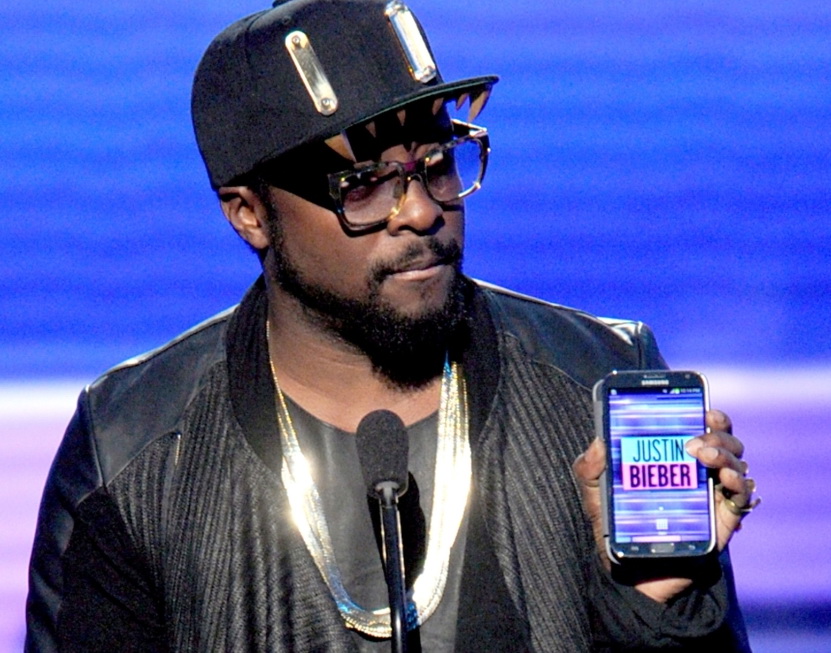 Galaxy Note 2 ไปทำงานอะไรในงาน American Music Award 2012