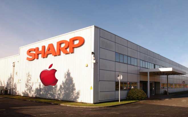 Apple พิจารณาลงทุนในกิจการ LCD ของ Sharp