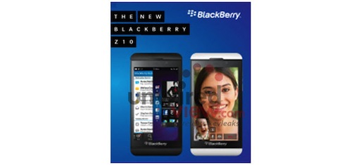 BlackBerry 10 แบบจอสัมผัส จะใช้ชื่อว่า BlackBerry Z10