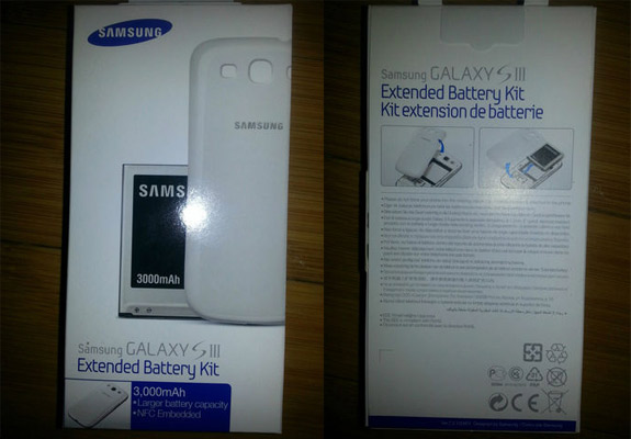 Samsung จัดให้ Galaxy S3 เปิดตัวแบตก้อนใหม่ ใหญ่จุใจกว่าเดิม