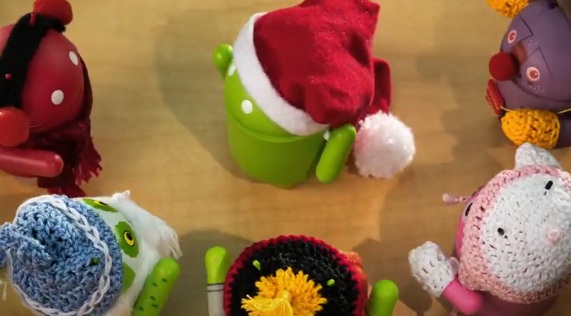 Google Android ส่งบัตรอวยพรความสุข เทศกาลคริสต์มาสต์