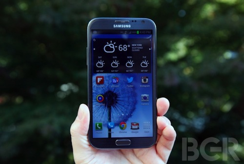 Samsung มีแผนทำ Galaxy Note II รุ่นย่อม และ Tablet 13.3 นิ้ว