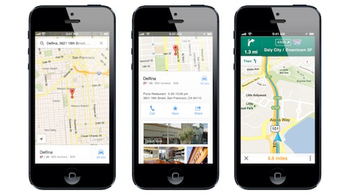 Google Maps For iOS ผ่านการ Download 10 ล้านครั้ง แบบข้ามคืนเท่านั้น