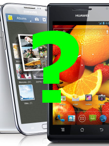 Huawei เตรียมปล่อยคู่แข่ง Galaxy Note II