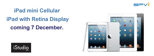 เจอกันพรุ่งนี้ iPad mini / iPad 4th รุ่นรองรับ Cellular