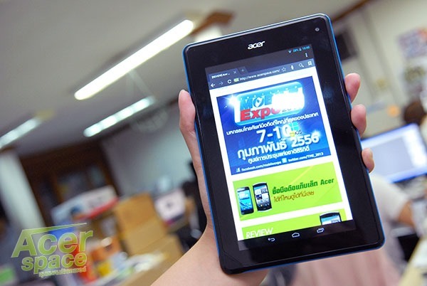 เปิดราคาพร้อมขาย Acer Iconia B1 แท็บเล็ตต่ำกว่า 4,000 บาท เจอกัน Thailand Mobile Expo 2013