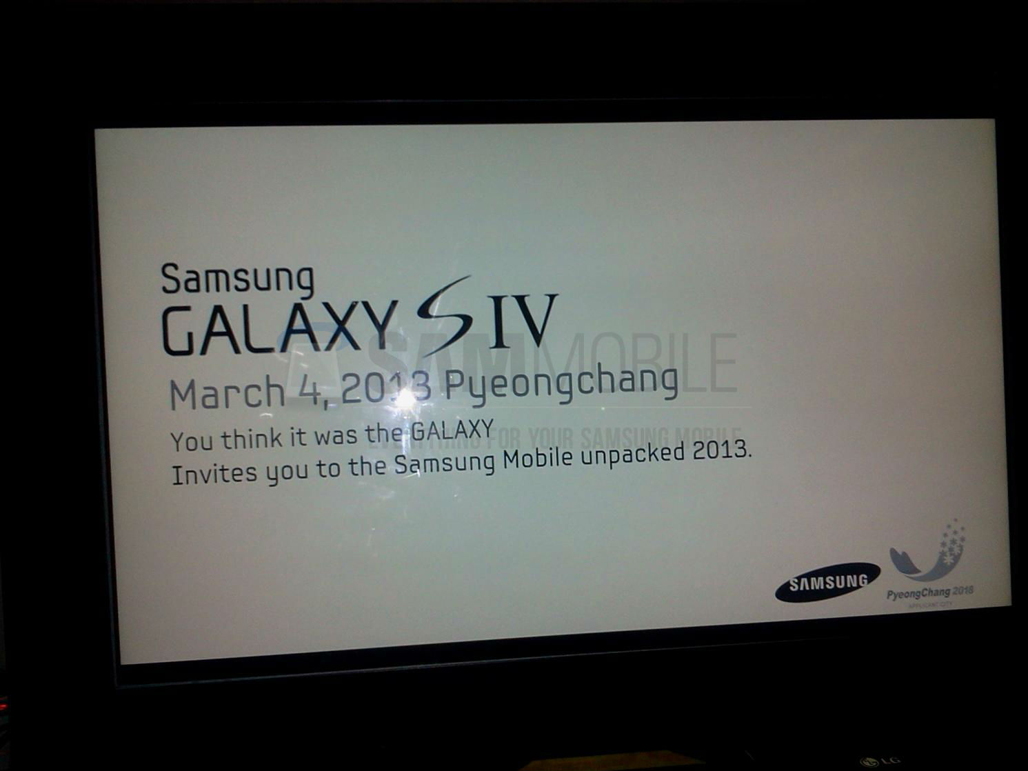 ขัดแย้ง…. หลุดกำหนดการวันเปิดตัว Samsung Galaxy S4 ความลับรั่วไหล