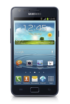 แซยิดแบบมีสไตล์ Samsung เปิดตัว Galaxy S II Plus