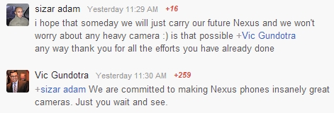 Nexus phone รุ่นใหม่เตรียมมาพร้อมกับกล้องถ่ายภาพขั้นเทพ?
