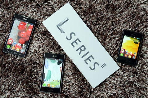 LG เปิดตัว Optimus L Series รุ่นใหม่ทั้ง 3 รุ่นแล้วเรียบร้อย L3 II, L5 II และ L7 II
