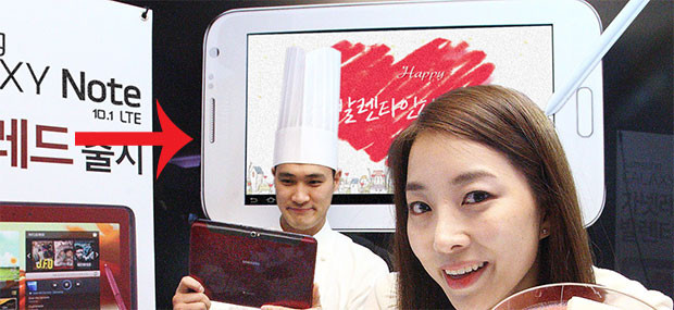 Samsung Galaxy Note 8.0 เตรียมลงขายปลายเดือนมีนาคม ราคาสูงกว่า iPad mini