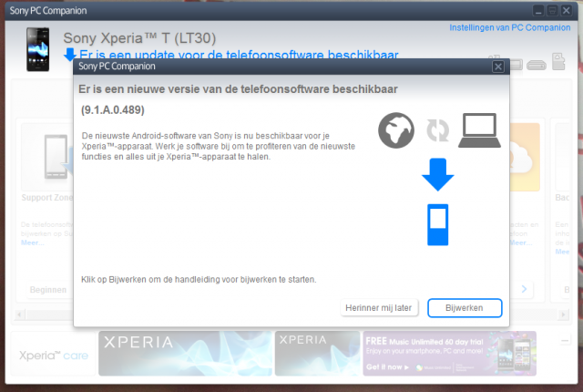 ตามนัด… Sony เริ่มปล่อย Jelly Bean ให้ XPERIA T แล้ว