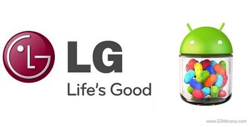 Jelly Bean ของ LG Optimus L7 / 4X HD พร้อมแล้ว