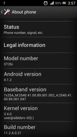 มาตามคิว Sony Xperia J ได้รับ Android 4.1 Jelly Bean แล้วเรียบร้อย