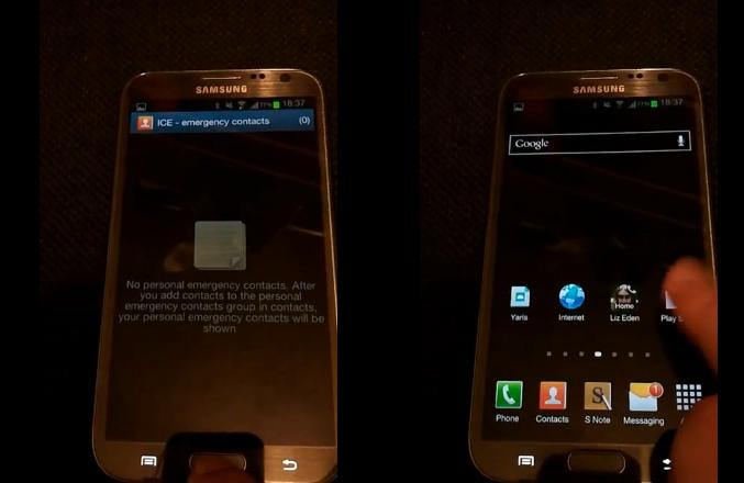 ไม่ยอมน้อยหน้า Lockscreen Samsung Galaxy รุ่นท็อปก็ bypass ได้