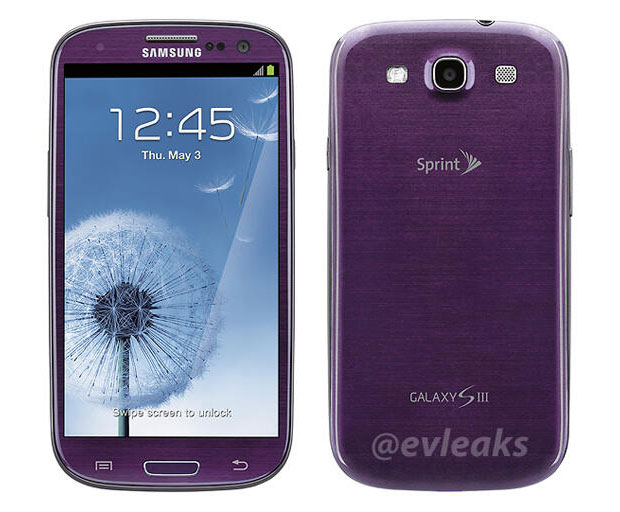 ยังเพิ่มสีไม่หยุด Samsung Galaxy S III กำลังจะมีสีม่วงด้วย แต่ขายเฉพาะประเทศ