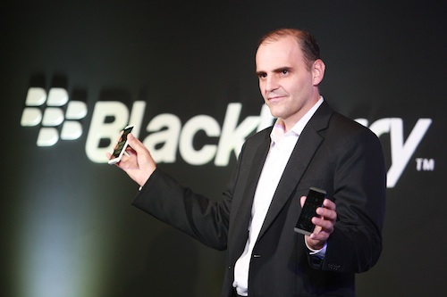 BlackBerry มั่นใจใน BB10 และเตรียมพบกับ Q10 ตามมาภายหลัง