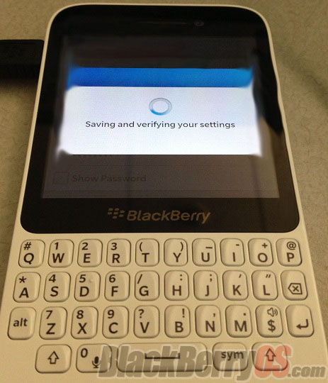 น้องเล็กของ BlackBerry 10 หลุดมาแล้ว