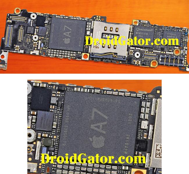 หลุดภาพเมนบอร์ด Apple iPhone 5S พร้อม Chipset Apple A7 นอกนั้นไม่เปลี่ยนเลย…
