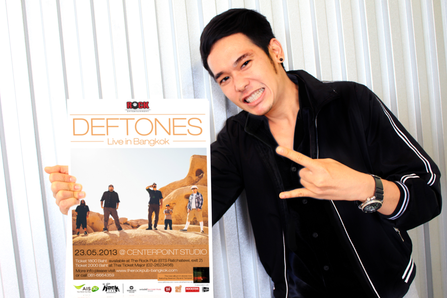 ขาร็อกเฮ! เอไอเอสจัดแคมเปญพิเศษ ดูฟรี DEFTONES Live in Bangkok กับ eService