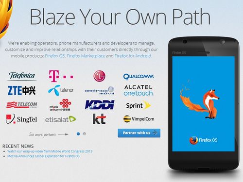 Foxconn จะเปิดตัวสมาร์ทโฟน Firefox OS ในวันที่ 3 มิถุนายนนี้