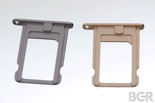 ภาพปริศนาชิ้นส่วน iPhone 5S พร้อมถาด SIM สีปริศนา?