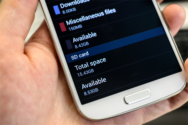 ทวงคืนพื้นที่เครื่อง เมื่อสื่ออังกฤษเซาะ Samsung Galaxy S4 ว่าความจุเครื่องหายไปไหน?