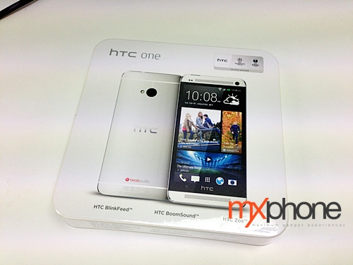 แกะกล่อง HTC One เครื่องศูนย์ไทย ก่อนการขายจริง 10 พฤษภาคมนี้