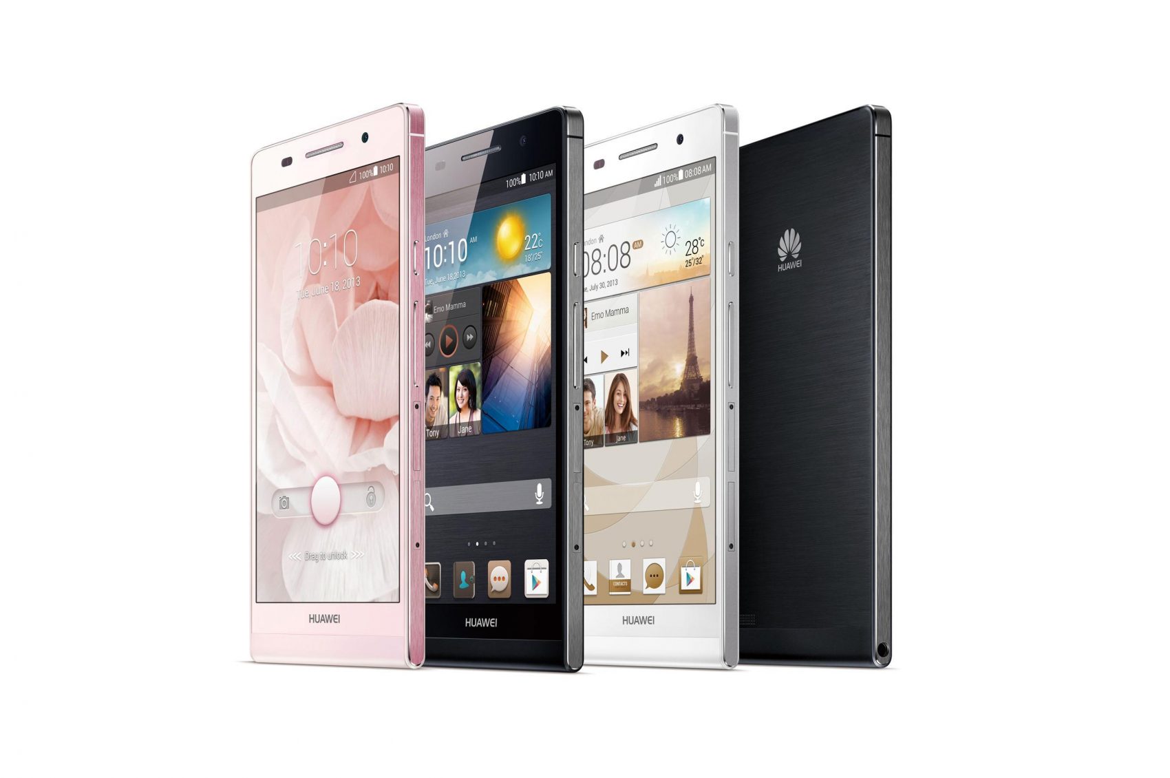 หัวเหว่ยเปิดตัว HUAWEI Ascend P6 สมาร์ทโฟนสวยล้ำสมัยที่บางที่สุดในโลก