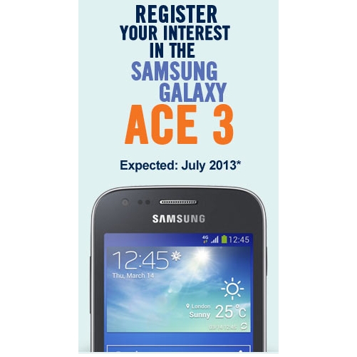 จวนเจียนเต็มที… Samsung Galaxy Ace 3 อาจจะมาช่วงเดือนหน้านี้?