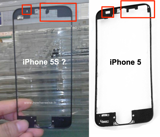 นี่แหน่ะ… หลุดชิ้นส่วนกรอบหน้า iPhone รุ่นใหม่มาให้เชยชม