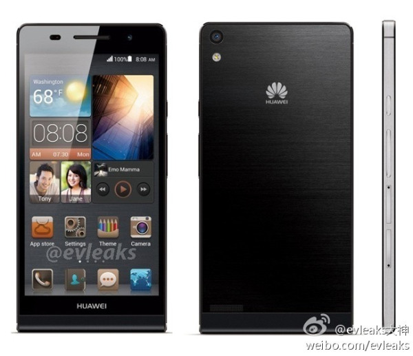 หลุดมาครบแล้ว สเปคเครื่องเต็มๆ ของ Huawei Ascend P6 ว่าที่สมาร์ทโฟนบางที่สุดในดลก