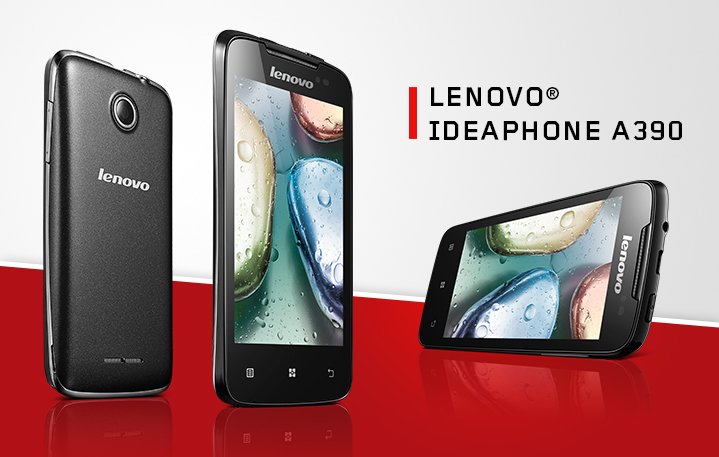 Lenovo A390 สมาร์ทโฟน 2 ซิม ราคาเบาๆ รองรับทุกการใช้งาน