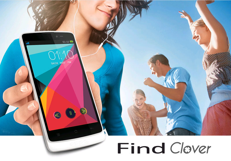 ทำความรู้จักกับ OPPO Find Clover สมาร์ทโฟนสุดคุ้ม แรงด้วย CPU Quad Core พร้อม 2SIM ในราคาเบาๆ เพียง 8,990 บาท
