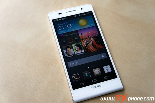 Preview : Huawei Ascend P6 สมาร์ทโฟน Quad Core ขนาดบางเฉียบ กล้องหน้า 5 ล้านพิกเซล