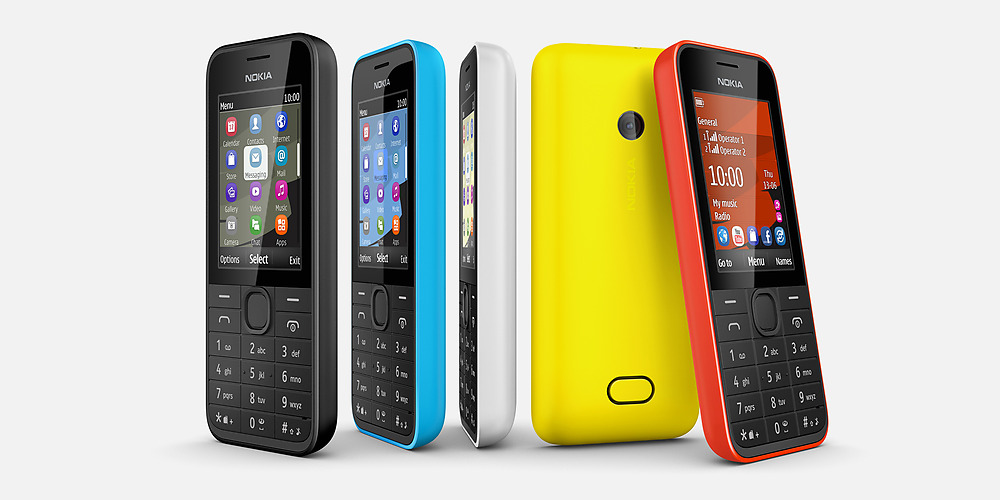 โนเกียเปิดตัวสามรุ่นใหม่ Nokia 207, 208 และ 208 Dual SIM รองรับเครือข่าย 3G