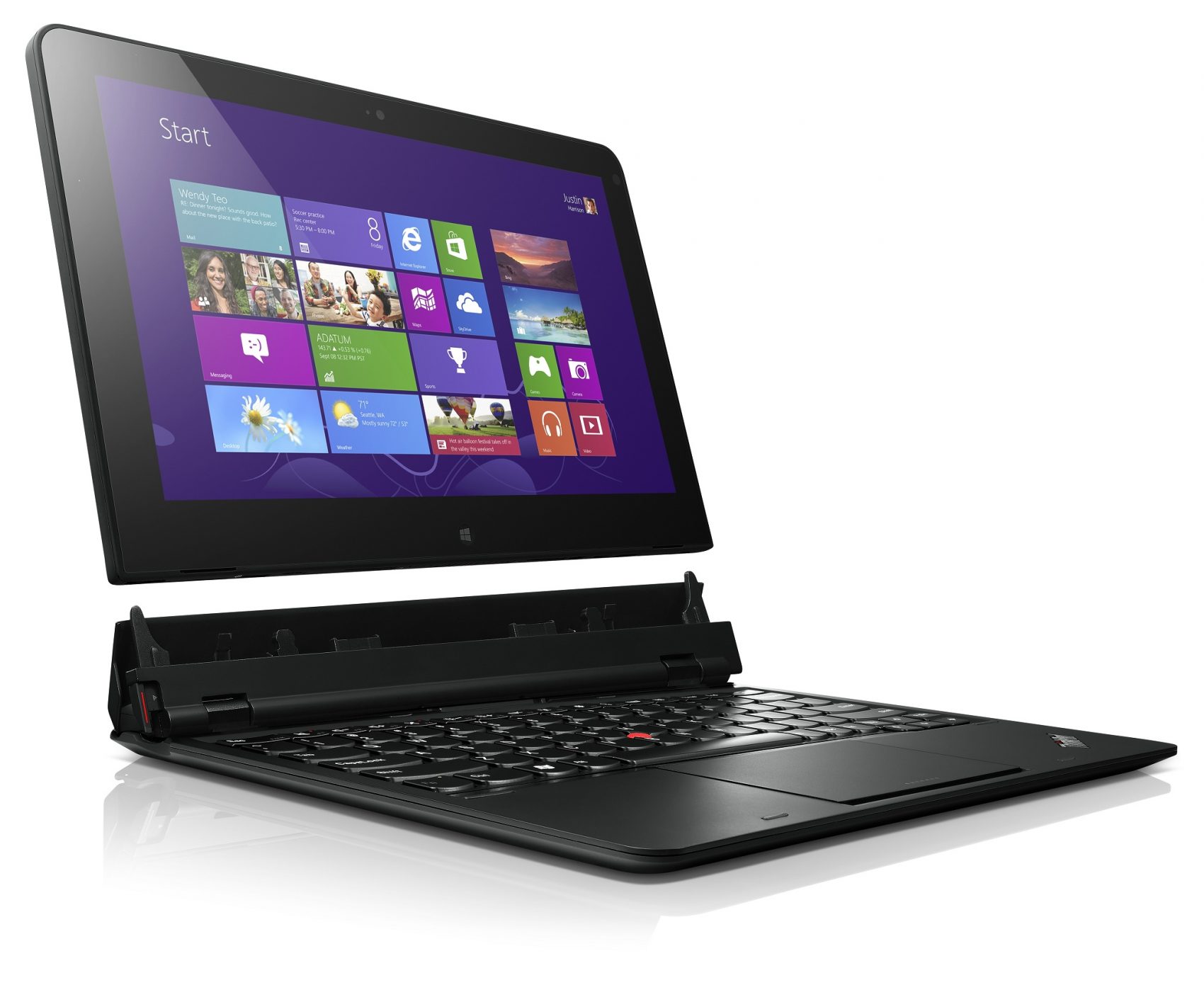 เลอโนโว พร้อมวางจำหน่าย ThinkPad Helix และ ThinkPad Tablet2 จอสัมผัส