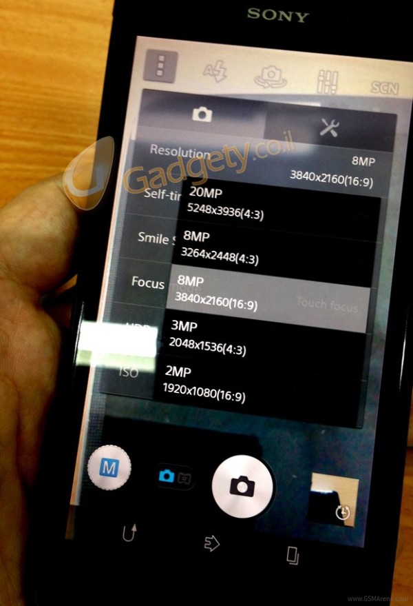 หลุดภาพหน้าตา Sony Xperia Honami ภาพใหม่เผยโฉมตัว Camera UI