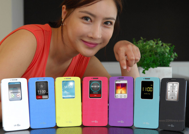 แอลจีจัดออเดิร์ฟด้วยการเปิดตัว QuickWindow Flip Cover สำหรับ LG G2 แล้ว