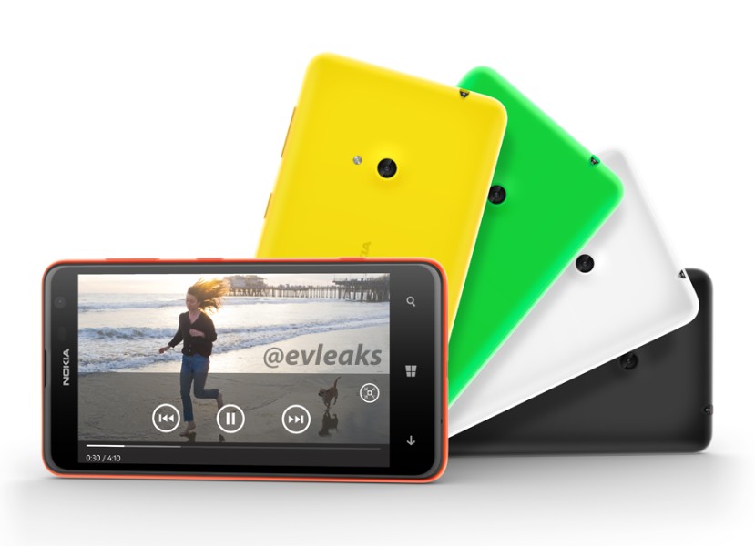 หลุดเบาๆ ก่อนเปิดตัว Nokia LUMIA 625 น้องเล็กแต่จอใหญ่ 4.7 นิ้ว