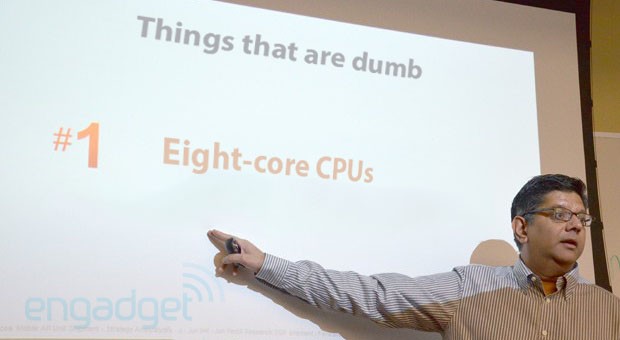 Qualcomm เผย เราไม่บ้าไปทำซีพียูแปดคอร์หรอก
