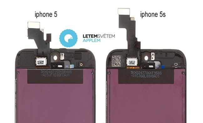 รูปหลุดหน้าจอ iPhone 5S ปะทะ iPhone 5