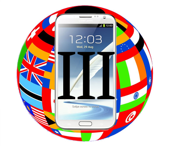 ประกาศผล… เผยรายชื่อประเทศที่จะขาย Galaxy Note 3 รุ่นต่างๆ (มีไทยด้วย)