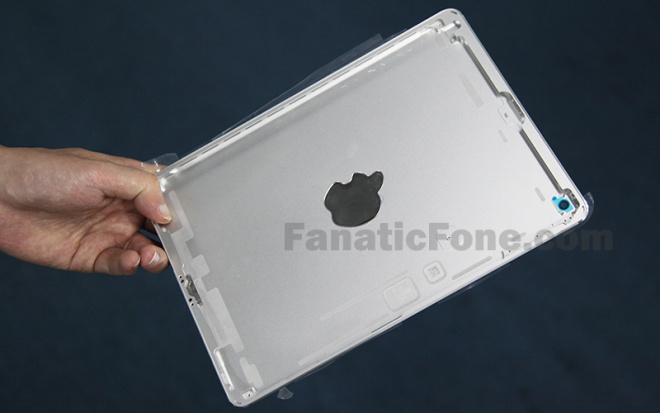 หลุดตัวชิ้นส่วนตัวเครื่อง iPad 5 ใช้ทรงเดียวกับ iPad mini
